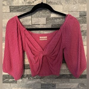 Urban Outfitters Cropped Blouse